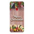 For Samsung Galaxy A21s Christmas Series Clear TPU Protective Case(Christmas Balls) - 1