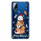 For Samsung Galaxy M31 Christmas Series Clear TPU Protective Case(Stacked Doll) - 1