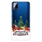 For Samsung Galaxy M31 Christmas Series Clear TPU Protective Case(Retro Old Man) - 1
