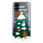 For Samsung Galaxy M51 Christmas Series Clear TPU Protective Case(Three-tier Christmas Tree) - 1