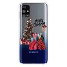 For Samsung Galaxy M51 Christmas Series Clear TPU Protective Case(Christmas Pajamas) - 1