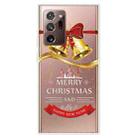 For Samsung Galaxy Note20 Ultra Christmas Series Clear TPU Protective Case(Golden Bell) - 1