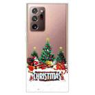 For Samsung Galaxy Note20 Ultra Christmas Series Clear TPU Protective Case(Retro Old Man) - 1