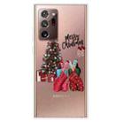 For Samsung Galaxy Note20 Ultra Christmas Series Clear TPU Protective Case(Christmas Pajamas) - 1
