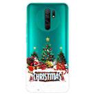 For Xiaomi Redmi 9 Christmas Series Transparent TPU Protective Case(Retro Old Man) - 1