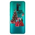 For Xiaomi Redmi 9 Christmas Series Transparent TPU Protective Case(Christmas Pajamas) - 1