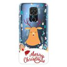 For Xiaomi Redmi Note 9 Christmas Series Transparent TPU Protective Case(Christmas Ugly Deer) - 1