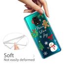 For Xiaomi Redmi Note 9S Christmas Series Transparent TPU Protective Case(Simple Snowman) - 4