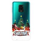 For Xiaomi Redmi Note 9S Christmas Series Transparent TPU Protective Case(Retro Old Man) - 1