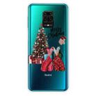 For Xiaomi Redmi Note 9S Christmas Series Transparent TPU Protective Case(Christmas Pajamas) - 1