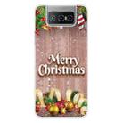For ASUS Zenfone 7 Pro ZS671KS Christmas Series Transparent TPU Protective Case(Christmas Balls) - 1