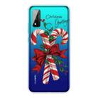 For Huawei P Smart 2020 Christmas Series Transparent TPU Protective Case(Big Crutch) - 1