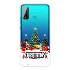 For Huawei P Smart 2020 Christmas Series Transparent TPU Protective Case(Retro Old Man) - 1