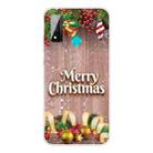 For Huawei P Smart 2020 Christmas Series Transparent TPU Protective Case(Christmas Balls) - 1