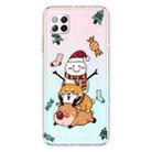 For Huawei P40 Lite & Nova 6 SE Christmas Series Transparent TPU Protective Case(Stacked Doll) - 1