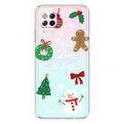 For Huawei P40 Lite & Nova 6 SE Christmas Series Transparent TPU Protective Case(Simple Snowman) - 1