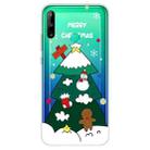 For Huawei P40 Lite E Christmas Series Transparent TPU Protective Case(Three-tier Christmas Tree) - 1