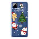 For Huawei Y5p Christmas Series Transparent TPU Protective Case(4 Cartoons) - 1
