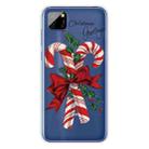 For Huawei Y5p Christmas Series Transparent TPU Protective Case(Big Crutch) - 1