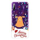 For Huawei Y6p Christmas Series Transparent TPU Protective Case(Christmas Ugly Deer) - 1