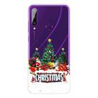 For Huawei Y6p Christmas Series Transparent TPU Protective Case(Retro Old Man) - 1