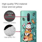 For OnePlus 8 Christmas Series Transparent TPU Protective Case(Stacked Doll) - 3