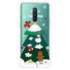 For OnePlus 8 Christmas Series Transparent TPU Protective Case(Three-tier Christmas Tree) - 1