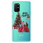 For OnePlus 8T Christmas Series Transparent TPU Protective Case(Christmas Pajamas) - 1