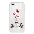 Christmas Series Clear TPU Protective Case For iPhone 8 Plus / 7 Plus(Trojan Bear Deer) - 1