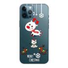 For iPhone 11 Pro Christmas Series Clear TPU Protective Case (Trojan Bear Deer) - 1