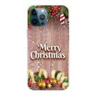 For iPhone 11 Pro Christmas Series Clear TPU Protective Case (Christmas Balls) - 1