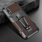For Samsung Galaxy A10 / M10 Armor Warrior Shockproof PC + TPU Protective Case(Coffee) - 1