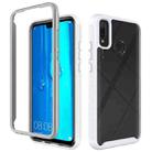 For Huawei Y9 (2019) / Y8s Starry Sky Solid Color Series Shockproof PC + TPU Protective Case(White) - 1