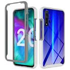 For Huawei Honor 20 / nova 5T Starry Sky Solid Color Series Shockproof PC + TPU Protective Case(White) - 1