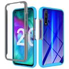 For Huawei Honor 20 / nova 5T Starry Sky Solid Color Series Shockproof PC + TPU Protective Case(Sky Blue) - 1