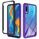 For Huawei P30 Lite Starry Sky Solid Color Series Shockproof PC + TPU Protective Case(Purple) - 1