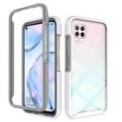 For Huawei P40 Lite Starry Sky Solid Color Series Shockproof PC + TPU Protective Case(White) - 1