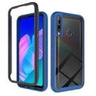 For Huawei Y7p Starry Sky Solid Color Series Shockproof PC + TPU Protective Case(Navy Blue) - 1