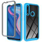 For Huawei Y9 Prime (2019) Starry Sky Solid Color Series Shockproof PC + TPU Protective Case(Sky Blue) - 1