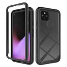 For Google Pixel 5 Starry Sky Solid Color Series Shockproof PC + TPU Protective Case(Black) - 1