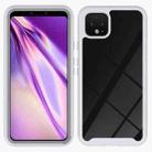 For Google Pixel 4 Starry Sky Solid Color Series Shockproof PC + TPU Protective Case(White) - 1