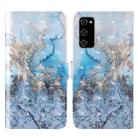 For Samsung Galaxy S20 FE 3D Painted Pattern Horizontal Flip TPU + PU Leather Case with Holder & Card Slots & Wallet & Lanyard(Milky Way) - 1