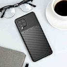 For Samsung Galaxy A42 5G Thunderbolt Shockproof TPU Soft Case(Black) - 2