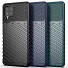For Samsung Galaxy A42 5G Thunderbolt Shockproof TPU Soft Case(Black) - 7