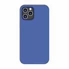 For iPhone 12 mini TOTUDESIGN AA-148 Brilliant Series Shockproof Liquid Silicone Protective Case (Blue) - 1