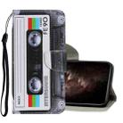 For iPhone 11 Pro Max Coloured Drawing Pattern Horizontal Flip PU Leather Case with Holder & Card Slots & Wallet & Lanyard (Tape) - 1