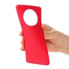 For Huawei Mate 40 Pure Color Liquid Silicone Shockproof Full Coverage Case(Red) - 4