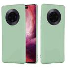 For Huawei Mate 40 Pure Color Liquid Silicone Shockproof Full Coverage Case(Green) - 2