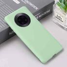 For Huawei Mate 40 Pure Color Liquid Silicone Shockproof Full Coverage Case(Green) - 6