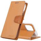 GOOSPERY SONATA DIARY Horizontal Flip Leather Case with Holder & Card Slots & Wallet For iPhone 12 Mini(Khaki) - 1